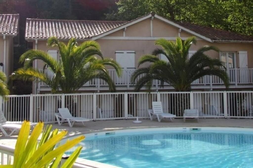 Ferienwohnung T3 En Duplex Avec Grande Piscine Anglet Exterior foto